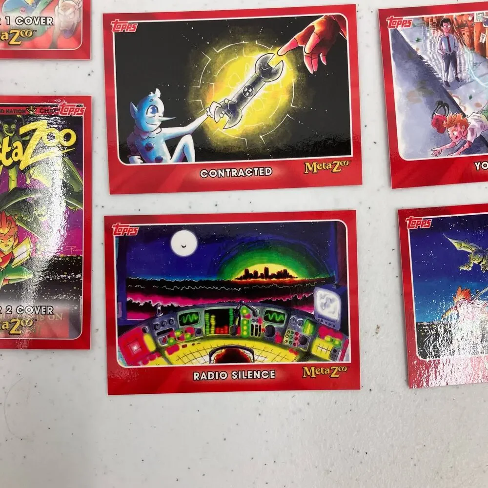 Topps MetaZoo Cryptid Nation Cover Georgetown Mixed Lot Of 8 Trading Card Bundle